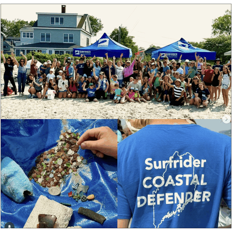 Coastal Clean-Up with Surfrider Foundation Maine